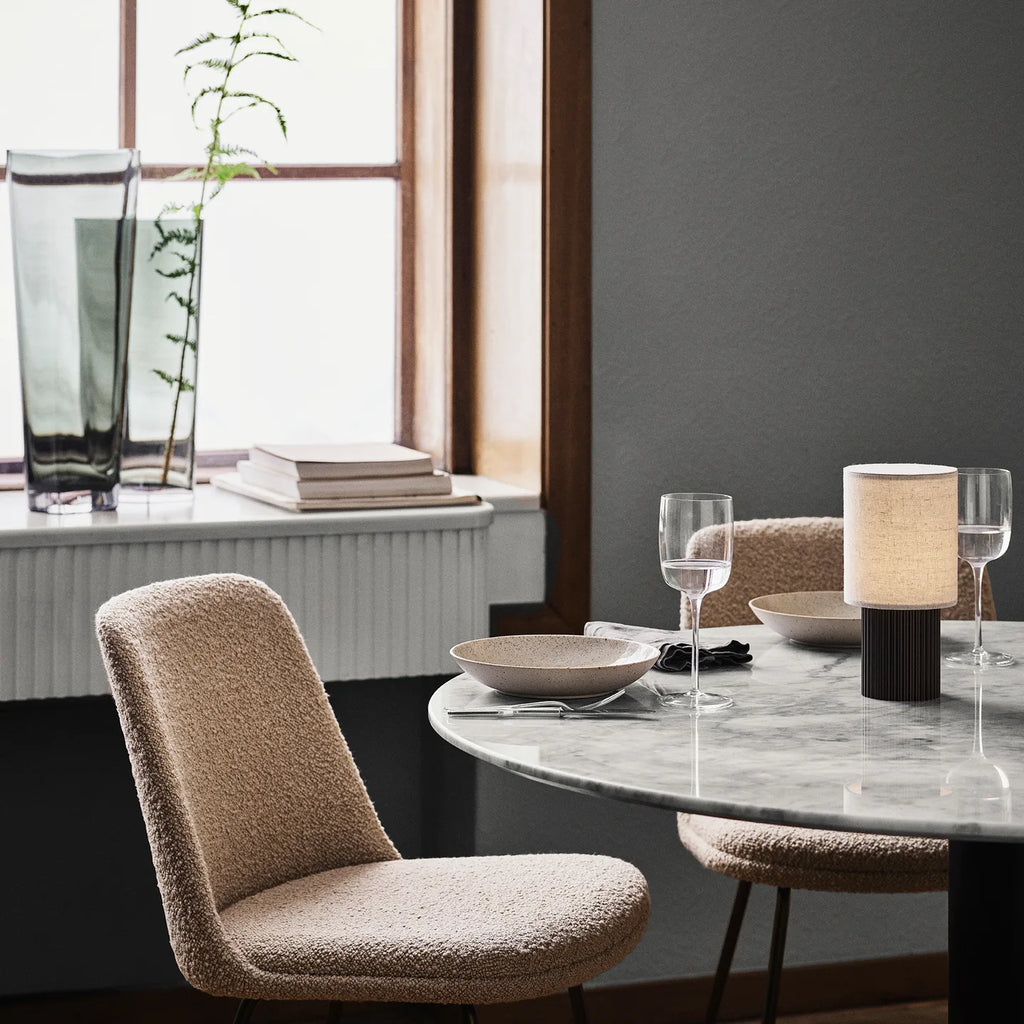 Lampe allumée, ambiance feutrée